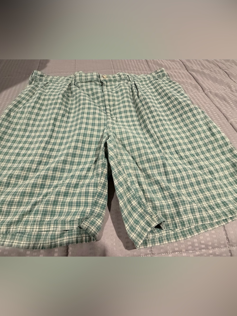 Polo by Ralph Lauren Green Plaid Casual Shorts